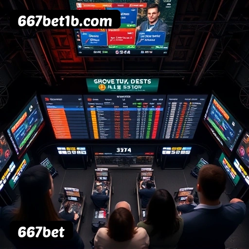 Loterias no lobby — imagem de referência